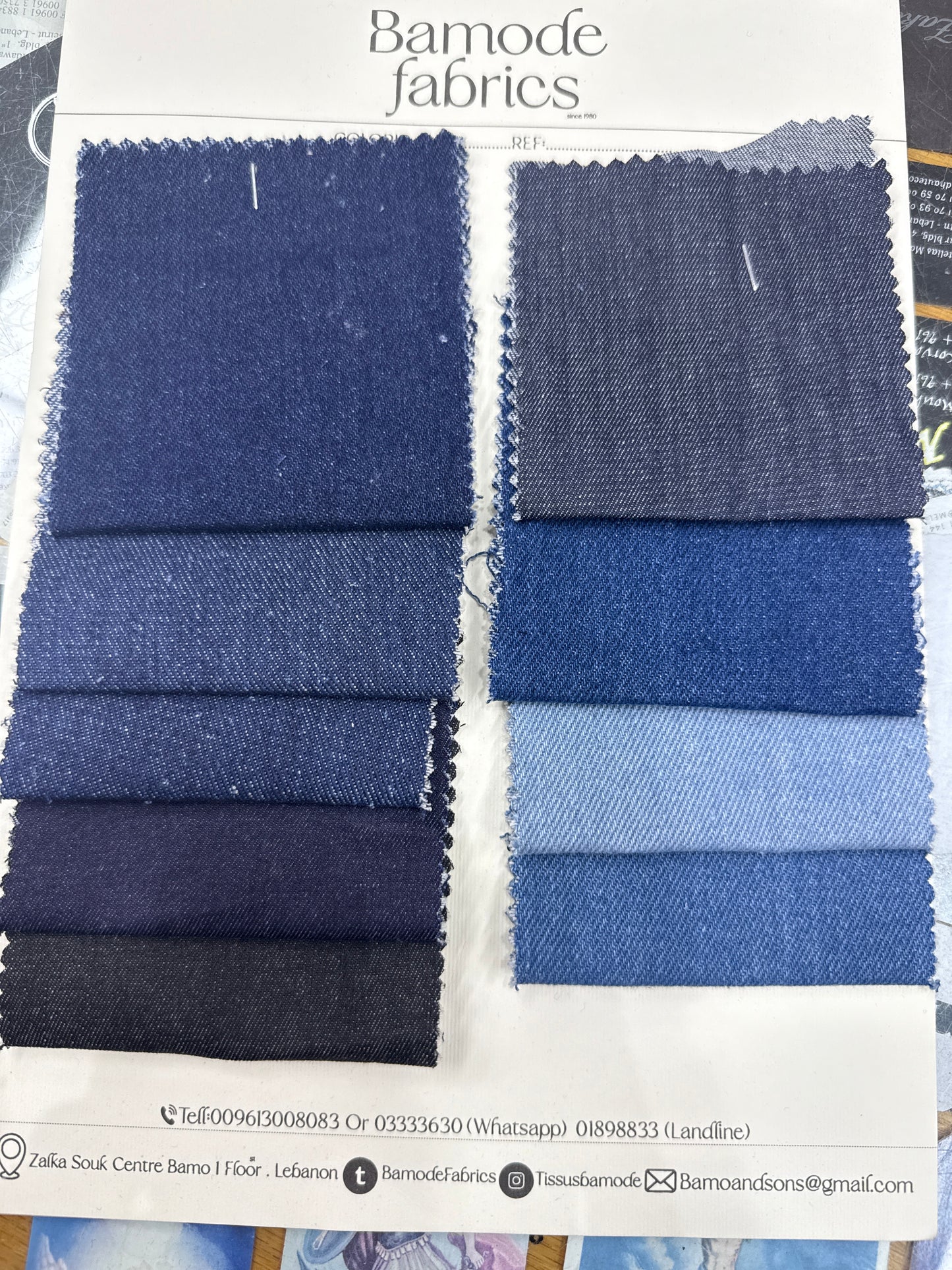 Denim Jeans Fabric