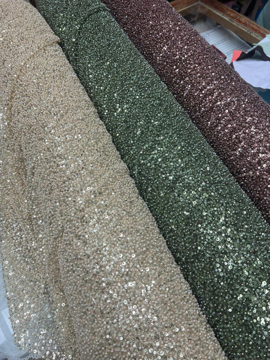 PLAIN EMBROIDERY FABRIC