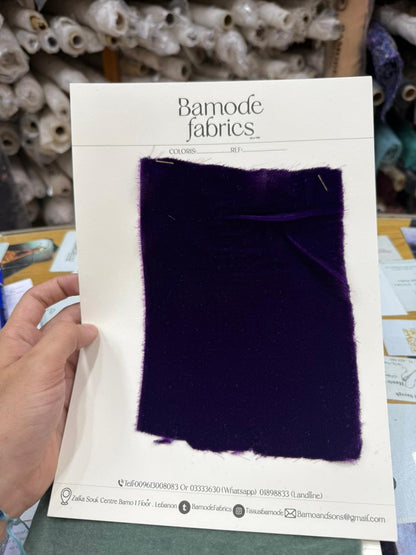PURE SILK VELVET